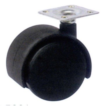 RUEDA 10140 C/PLACA YO-YO 40 MM.