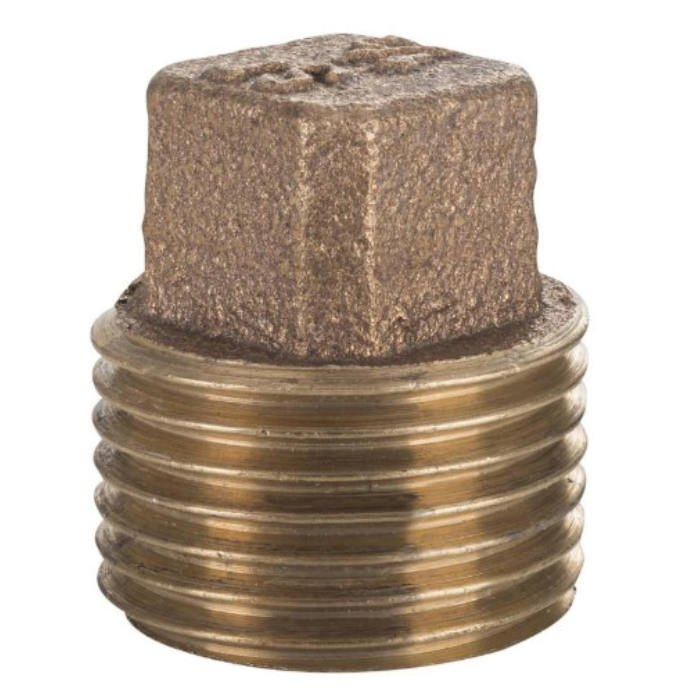 TAPON HE 1/2" BRONCE