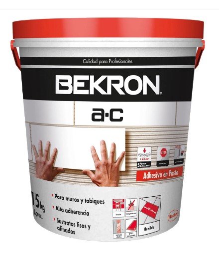 BEKRON AC 15 KG. BALDE (USO SOLO MURO)