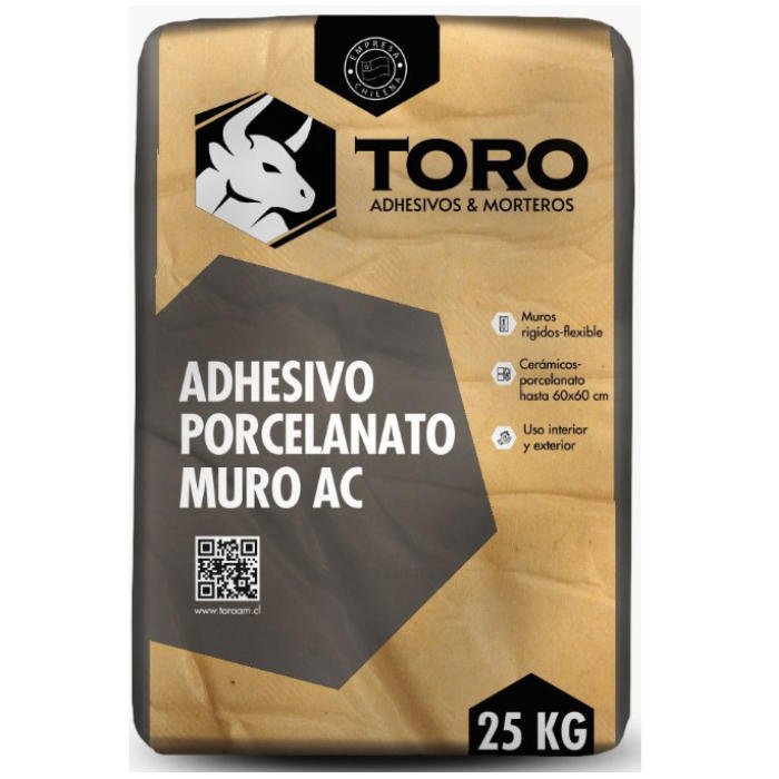 ADHESIVO AC EN SACO 25KG. TORO